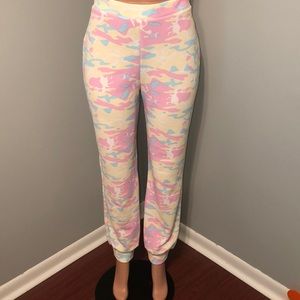 Pastel Colored Fatigue Jogger Pants